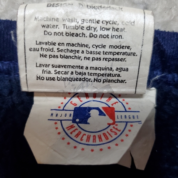 New York Yankees Tophat Baseball MLB Blanket Throw Made in USA Vintage Logo - Picture 6 of 8